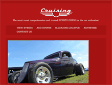 Tablet Screenshot of cruisingmagazine.net
